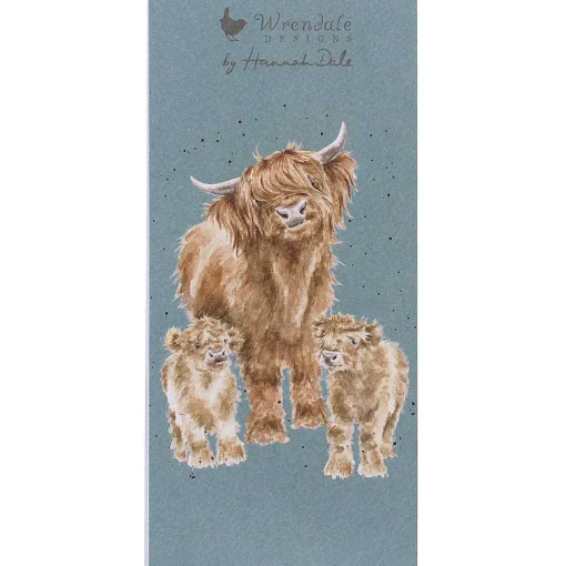 Highland Wishes Cow Magnetic Shopping Pad>Wrendale Online