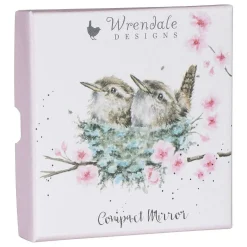 'Home Tweet Home' Wren Compact Mirror><noscript><img width=