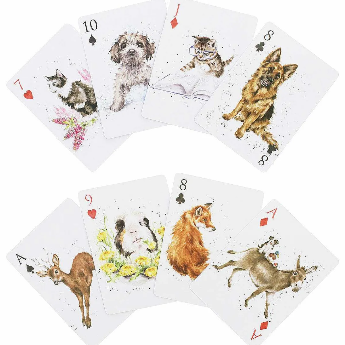 Illustrated Playing Cards Set>Wrendale Shop