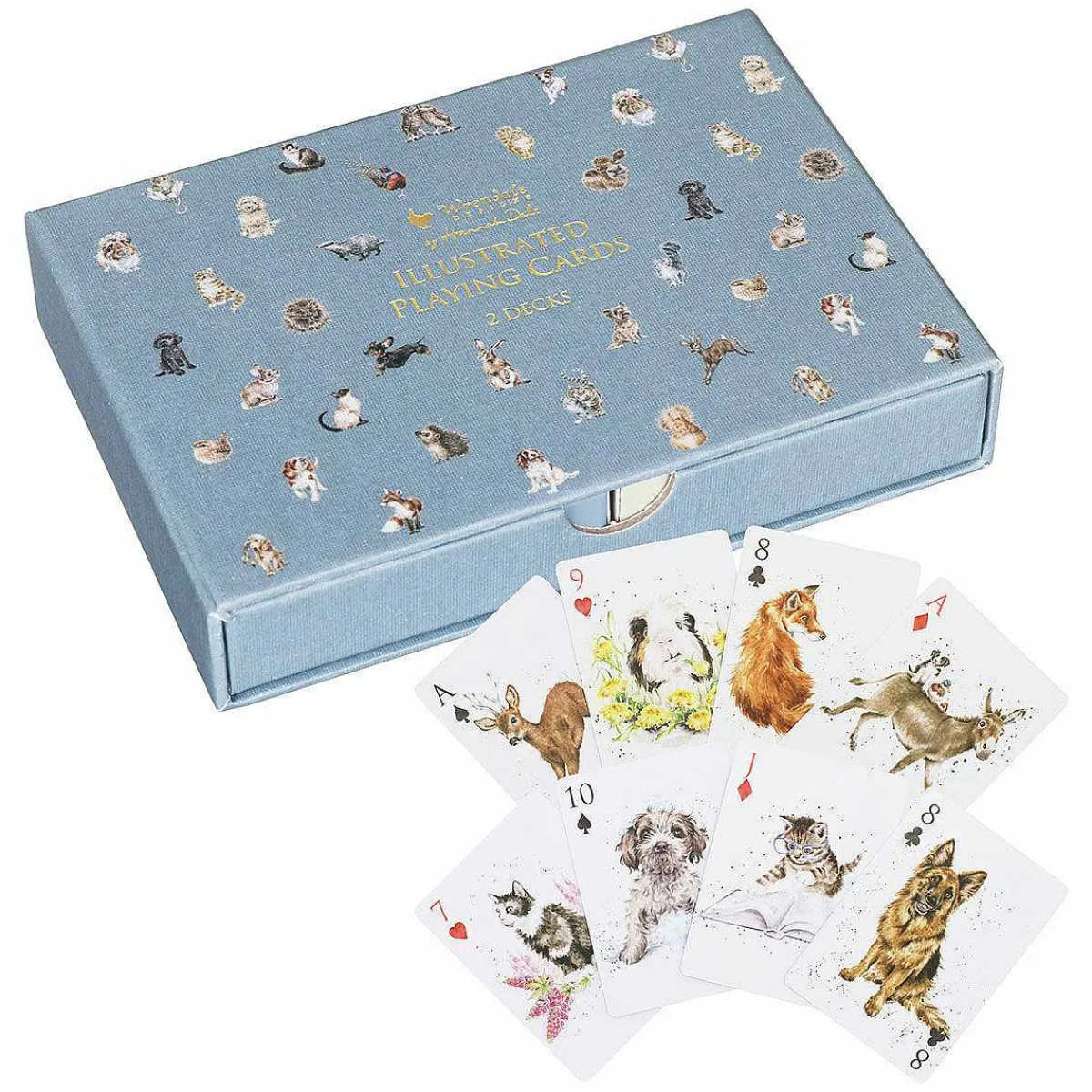 Illustrated Playing Cards Set>Wrendale Shop