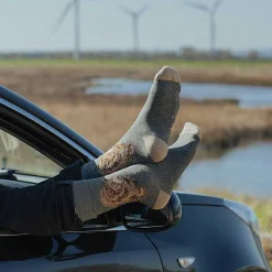 In My Footsteps Bear Men's Bamboo Socks>Wrendale Best Sale