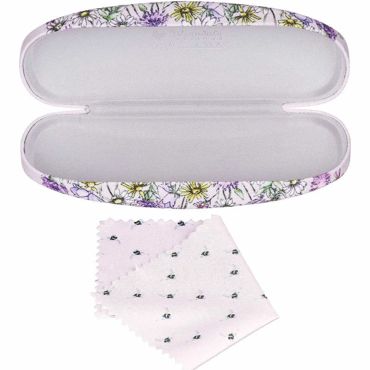 'Just Bee-Cause' Bee Glasses Case>Wrendale Sale