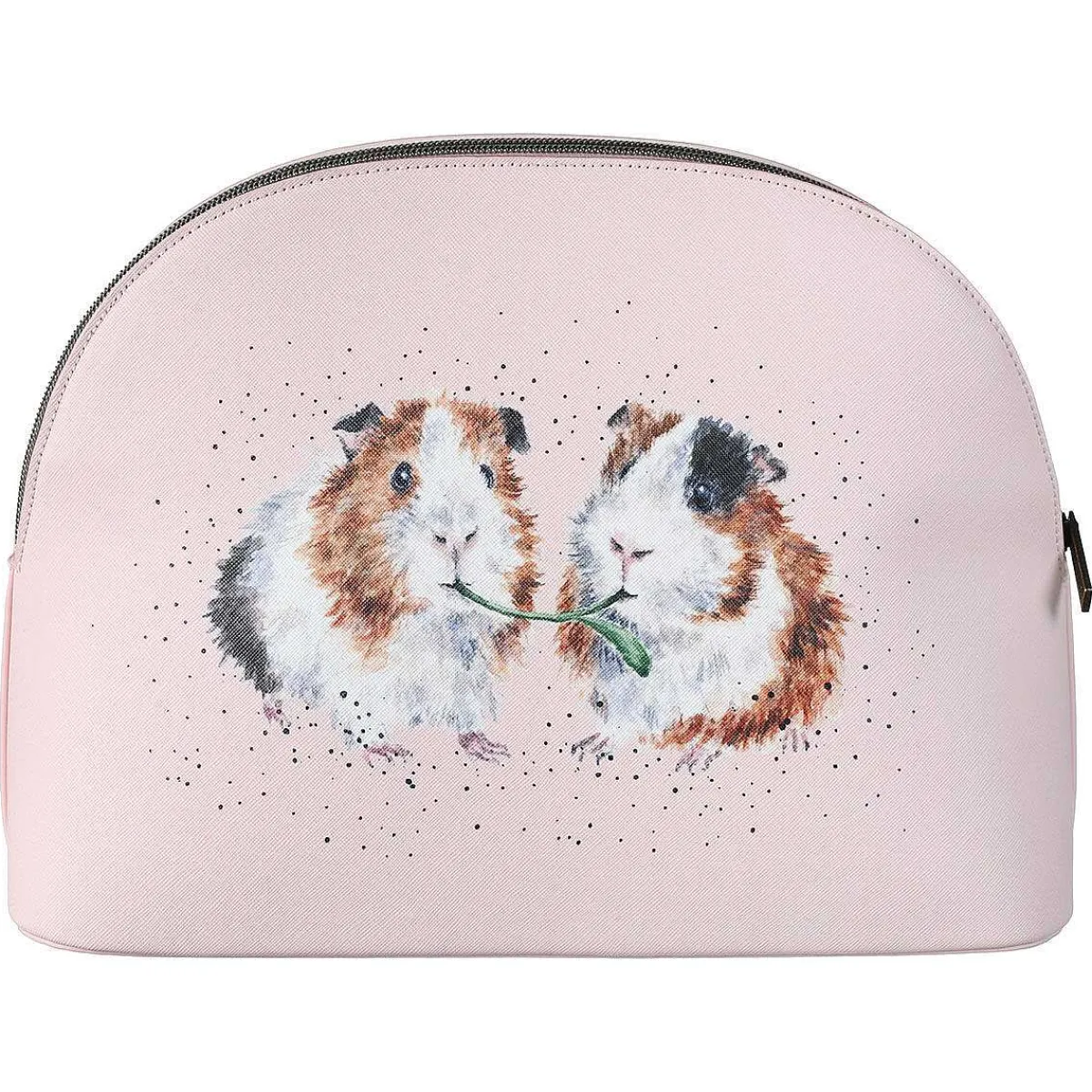 'Lettuce Be Friends' Guinea Pig Large Cosmetic Bag>Wrendale Fashion