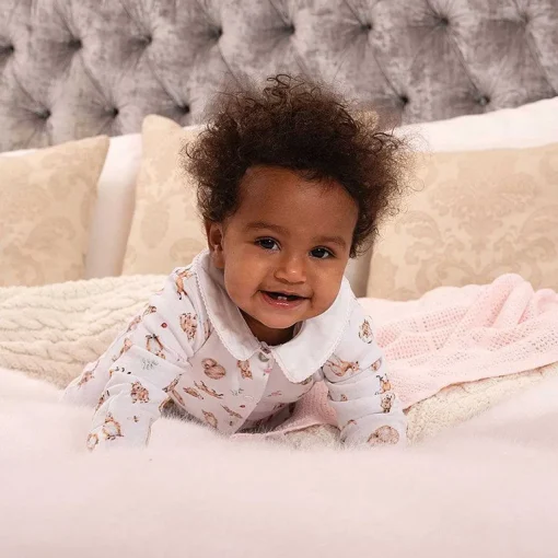 Little Forest Printed Babygrow>Wrendale Best Sale