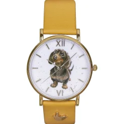 'Little One' Dog Leather Watch><noscript><img width=