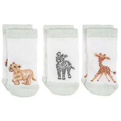 Little Savannah Baby Socks Set (0-6 Months)>Wrendale Cheap