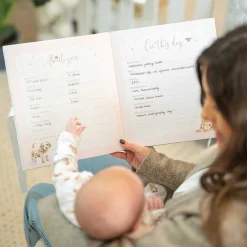 Little Wren 'Hello Baby' Baby Record Book>Wrendale Clearance