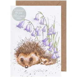 'Love And Hedgehugs' Hedgehog Seed Card><noscript><img width=