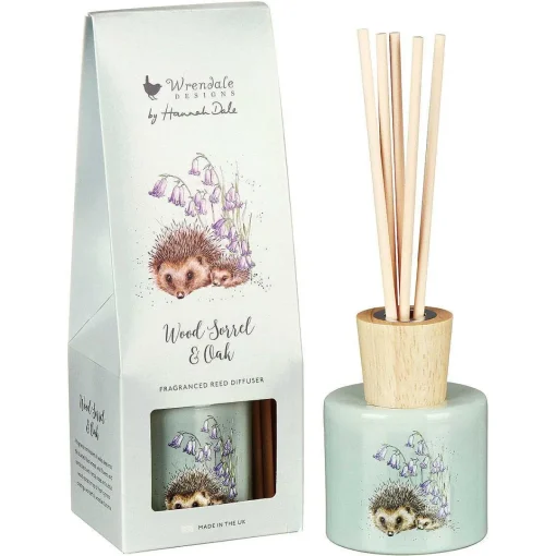 'Love And Hedgehugs' Woodland Hedgehog Reed Diffuser>Wrendale Best Sale