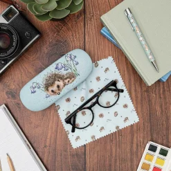'Love And Hedgehugs' Hedgehog Glasses Case>Wrendale Best
