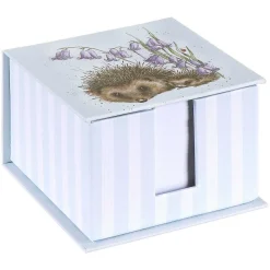 Love And Hedgehugs Hedgehog Memo Block>Wrendale Best Sale
