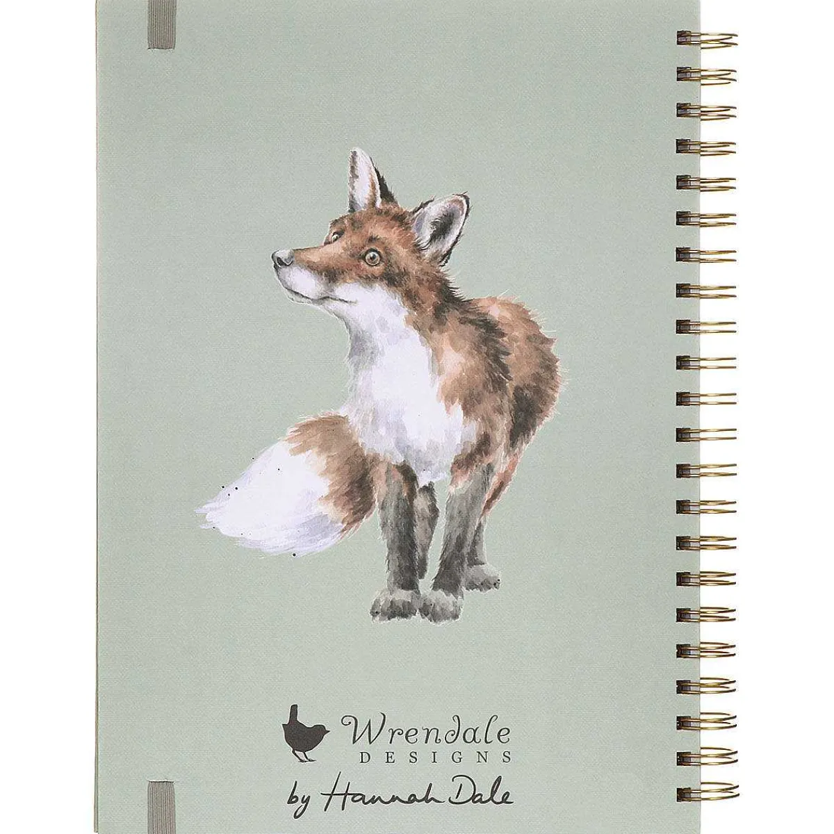 Make My Daisy Fox Spiral Bound A4 Notebook>Wrendale Outlet