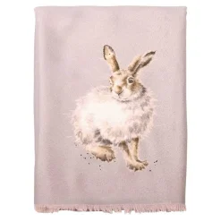 'Mountain Hare' Winter Scarf>Wrendale Cheap