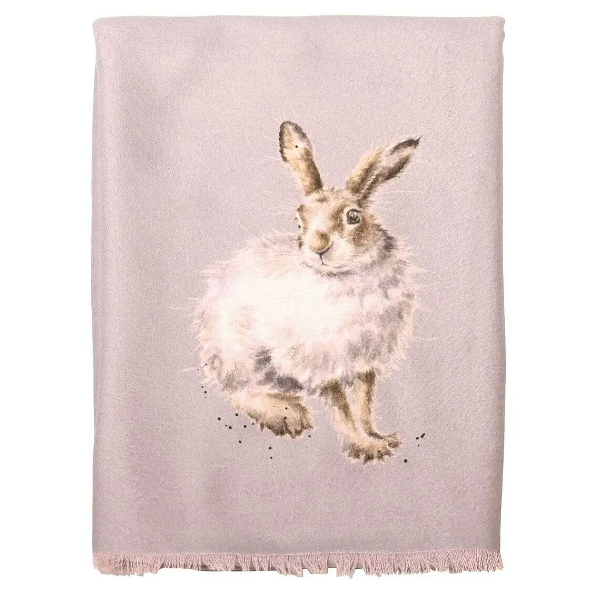 'Mountain Hare' Winter Scarf>Wrendale Cheap