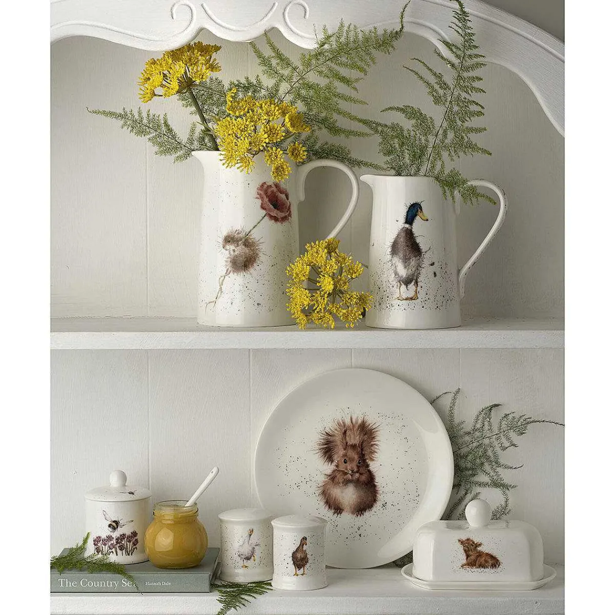 Mouse Poppy 2 Pint Jug>Wrendale Best Sale