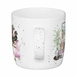 Movie Night Dogs Fine Bone China Mug>Wrendale Fashion
