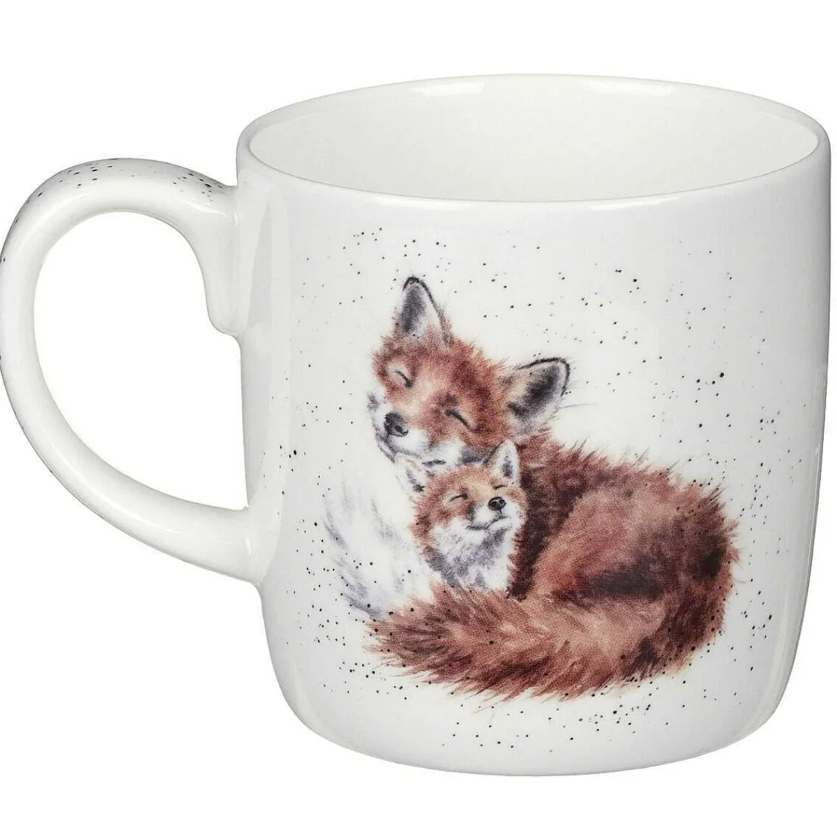 Mum Foxes Boxed Large Fine Bone China Mug>Wrendale Online