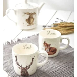 Mum Foxes Boxed Large Fine Bone China Mug><noscript><img width=