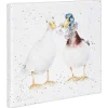 'Not A Daisy Goes By' Duck Small Canvas>Wrendale Cheap