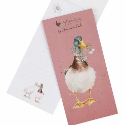 'Not A Daisy Goes By' Duck Magnetic Shopping Pad><noscript><img width=
