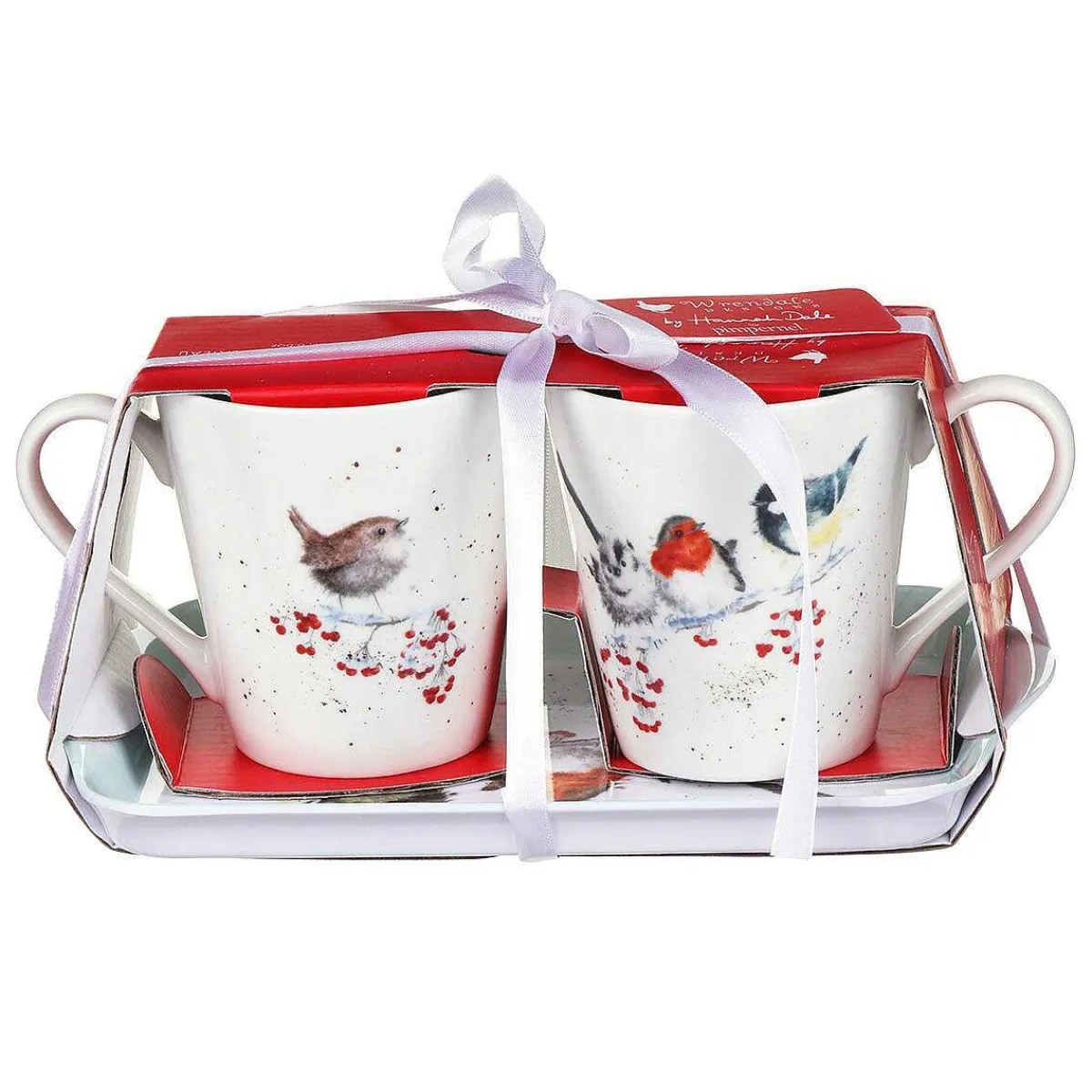 One Snowy Day 3 Piece Christmas Mug And Tray Set>Wrendale Outlet