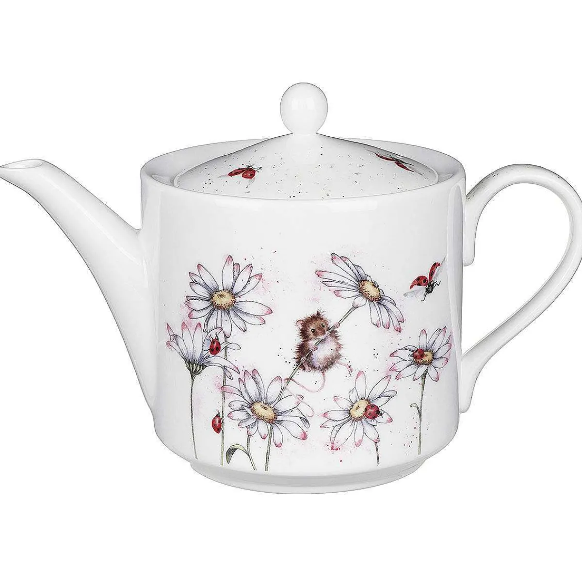 'Oops A Daisy' Mouse Tea Pot>Wrendale Best Sale