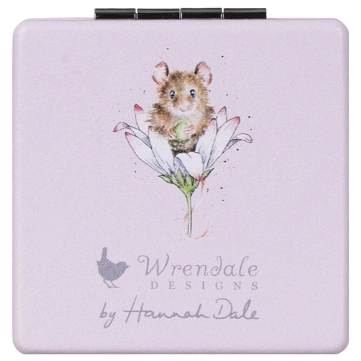 'Oops A Daisy' Mouse Compact Mirror>Wrendale Store