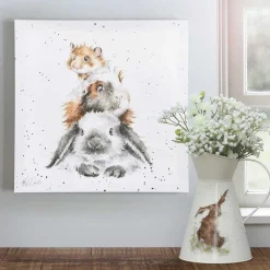 'Piggy In The Middle' Large Canvas><noscript><img width=