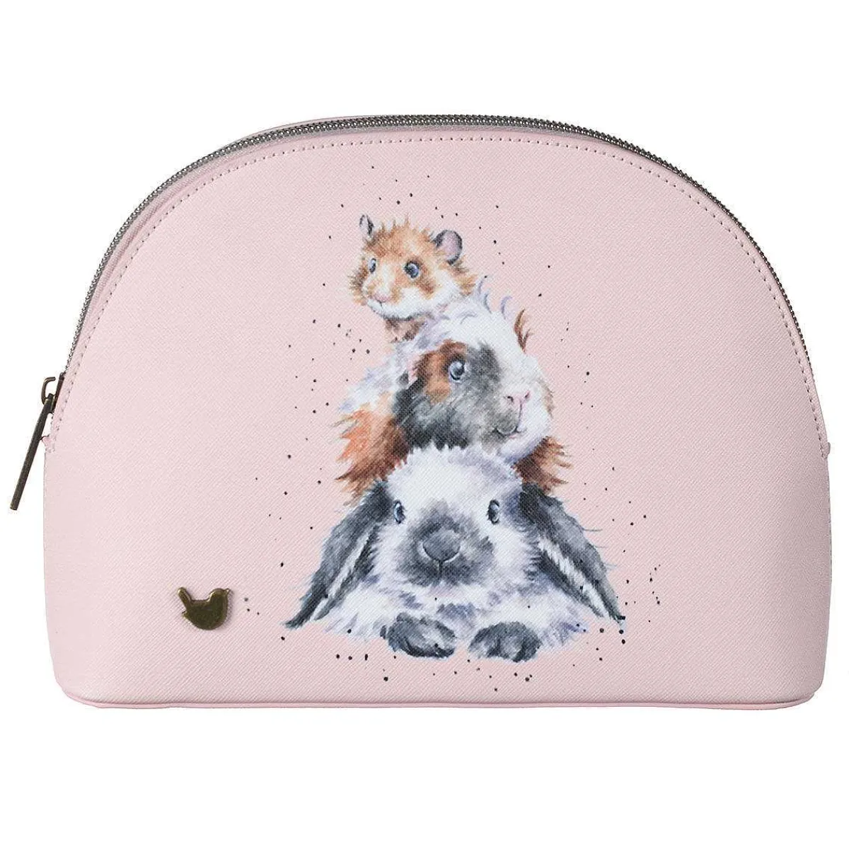 'Piggy In The Middle' Medium Cosmetic Bag>Wrendale Cheap