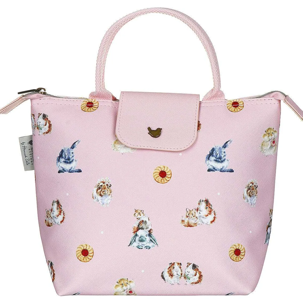 'Piggy In The Middle' Lunch Bag>Wrendale Clearance