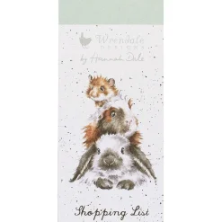 'Piggy In The Middle' Magnetic Shopping Pad>Wrendale Cheap