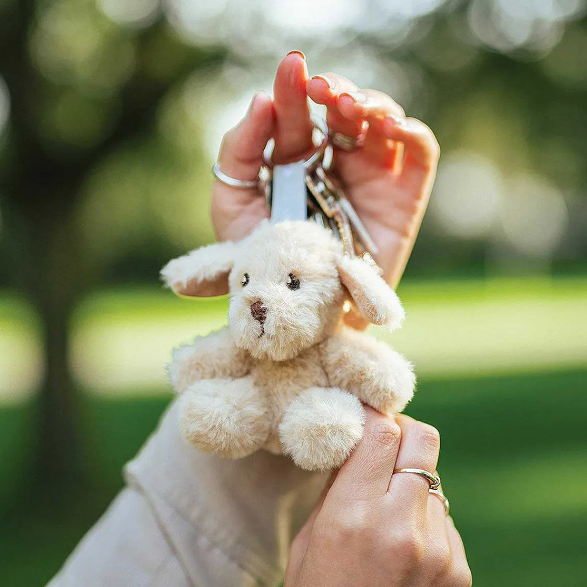 Plush Ralph Labrador Character Keyring>Wrendale Shop