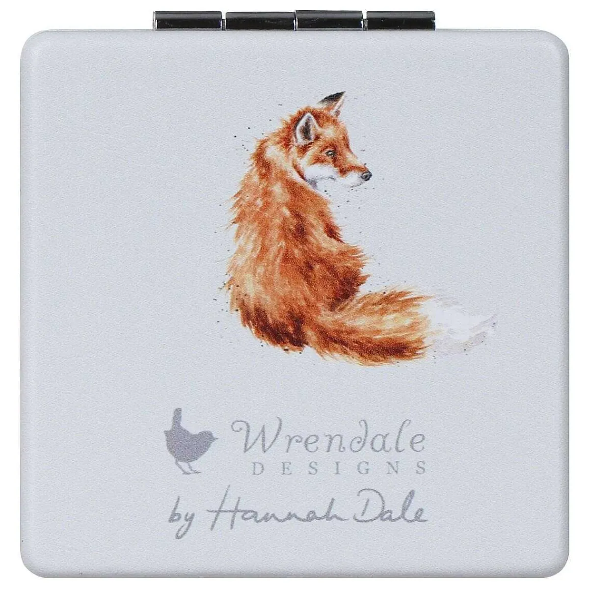 'Poppy Fields' Fox Compact Mirror>Wrendale Store
