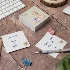 'Pottering About' Bird Square Sticky Notes><noscript><img width=