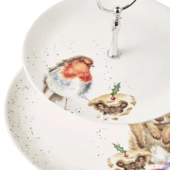 Robin & Bunny Two-Tiered Cake Stand>Wrendale Cheap
