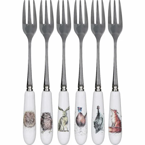 Set Of 6 Pastry Forks>Wrendale Best Sale