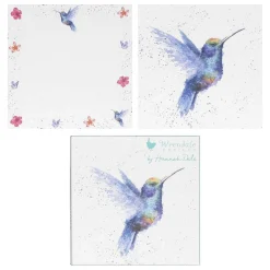 Set Of 12 'Rainbow' Hummingbird Notecards>Wrendale Online