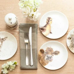 Set Of Four 6.5 Inch Coupe Plates><noscript><img width=