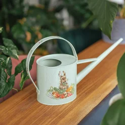 'sleeping On The Job' Dog & Rabbits Watering Can>Wrendale Clearance