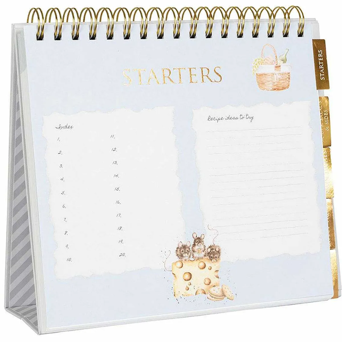 Spiral Bound Recipe Organiser>Wrendale Fashion