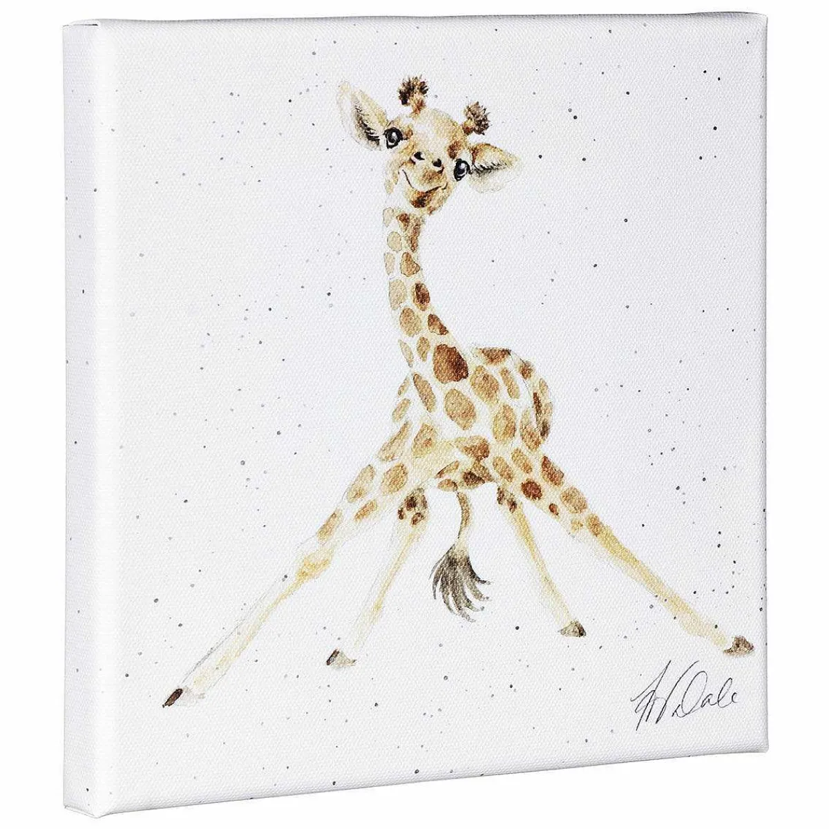 'stand Tall' Giraffe Small Canvas>Wrendale Hot