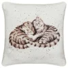 'sweet Dreams' Cats Square Cushion>Wrendale Store