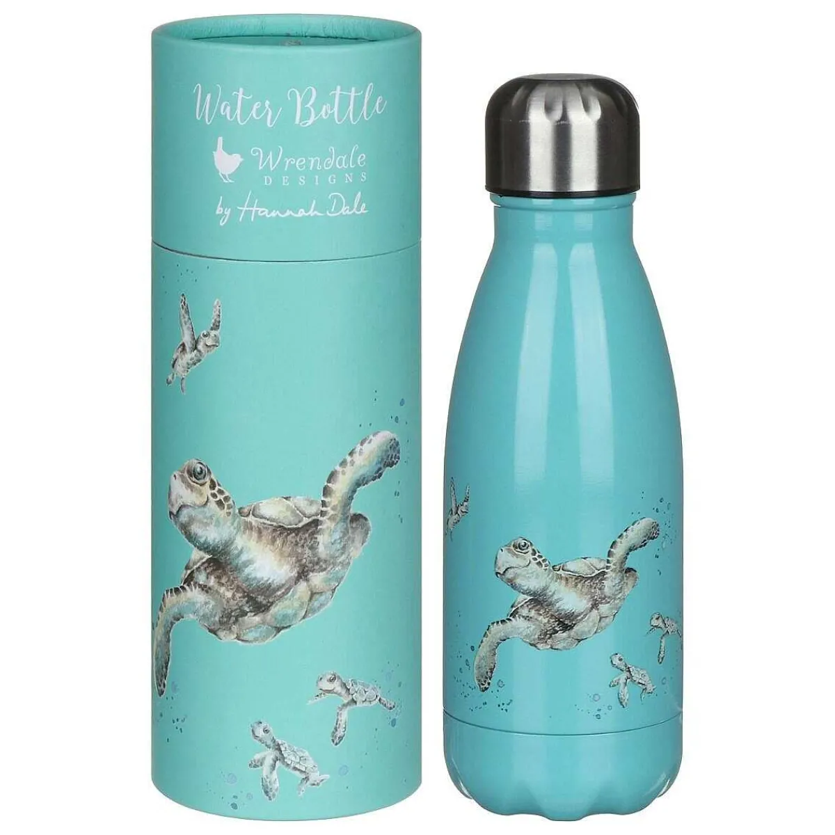 'swimming School' Turtle 260Ml Water Bottle>Wrendale Outlet