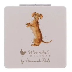 'That Friday Feeling' Dachshund Compact Mirror>Wrendale Online