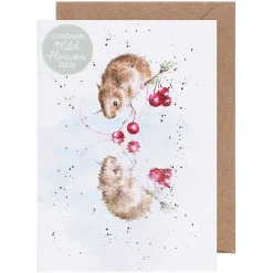 'The Berry Best' Mouse Seed Card><noscript><img width=