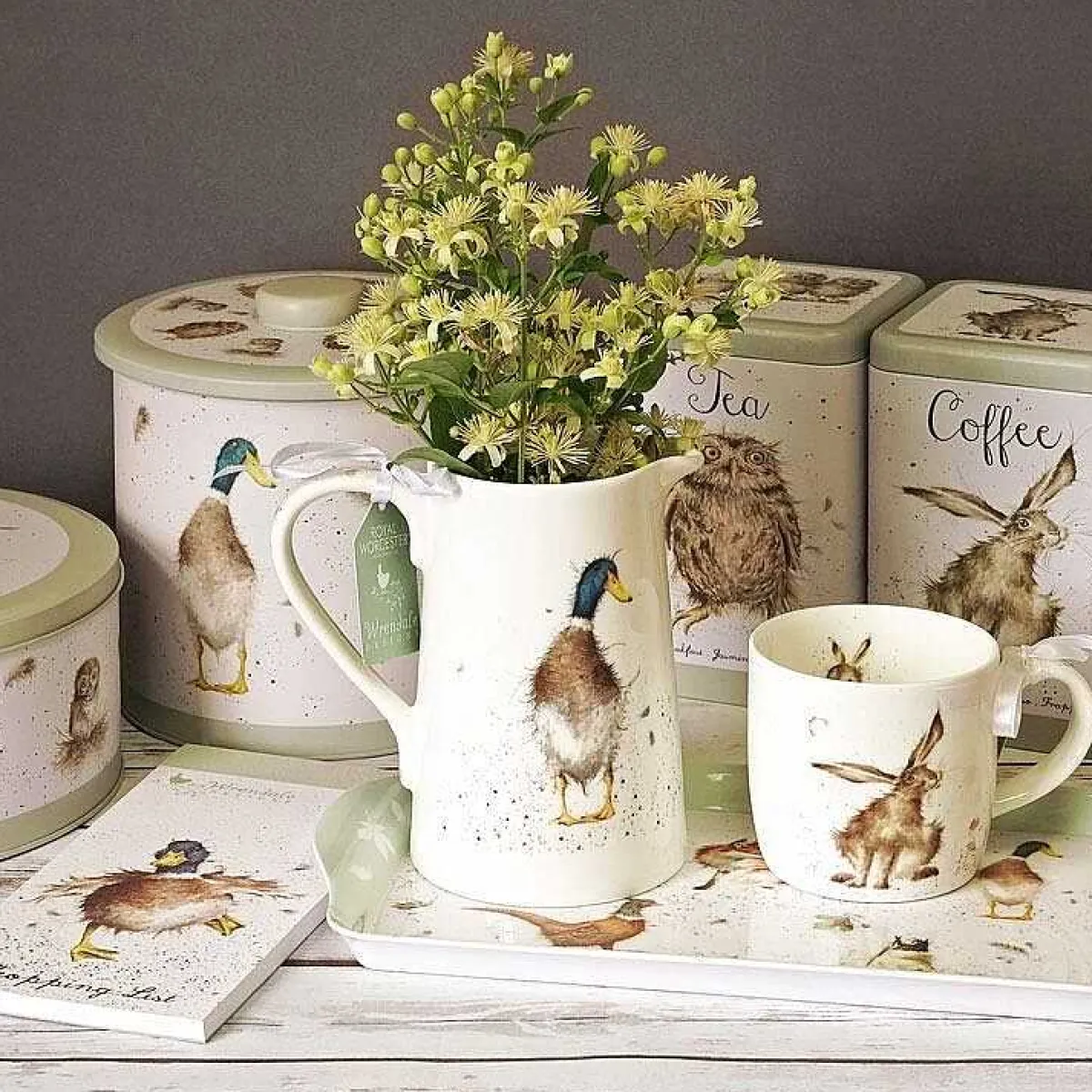 The Country Set Biscuit Tin>Wrendale Shop