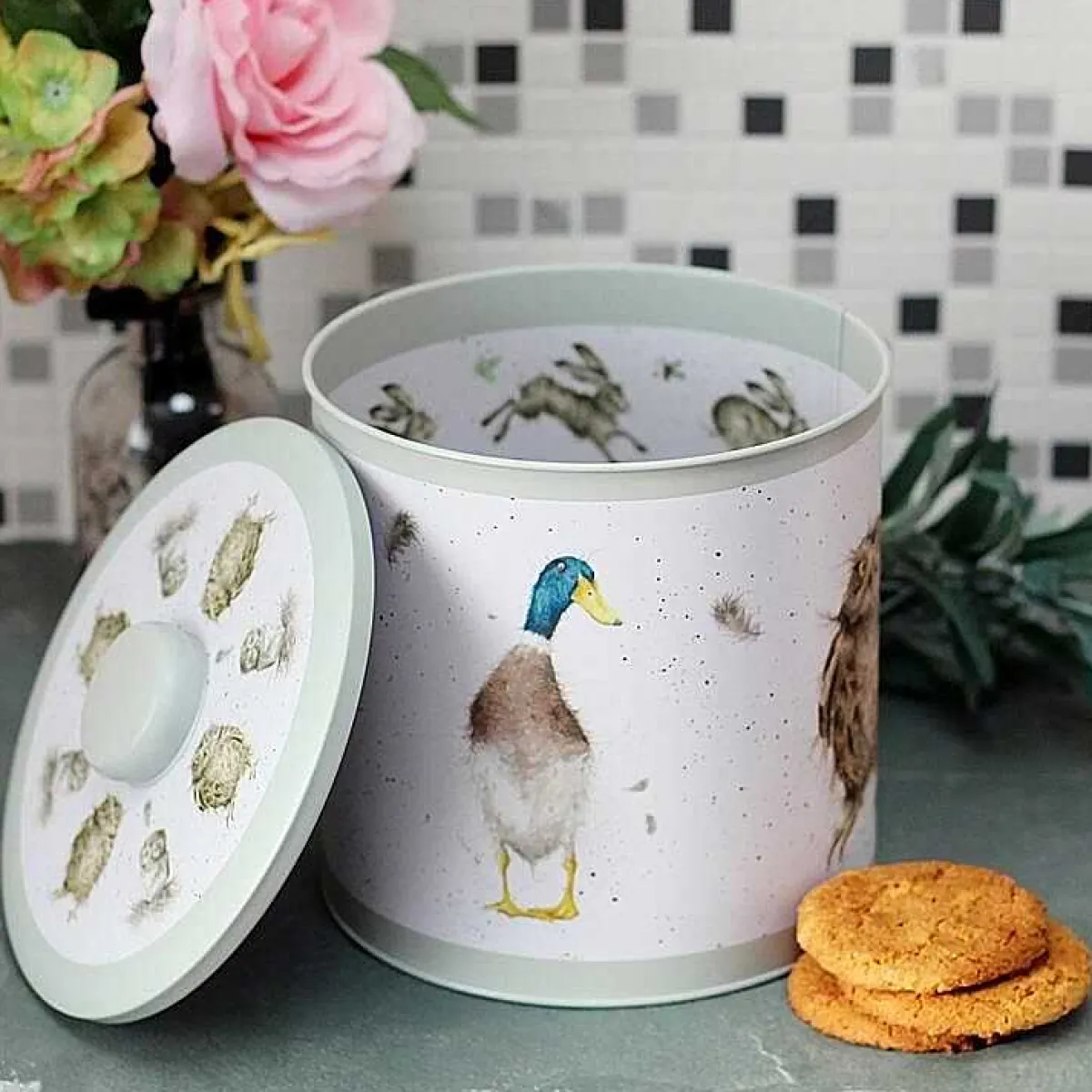 The Country Set Biscuit Tin>Wrendale Shop
