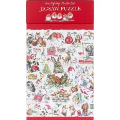 'The Country Set Christmas' 1000 Piece Jigsaw Puzzle><noscript><img width=