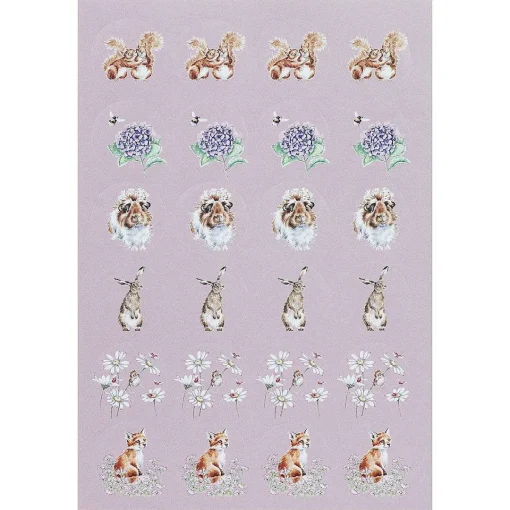 'The Country Set' Stickers>Wrendale Store