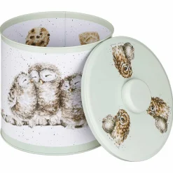 'The Country Set' Green Biscuit Barrel><noscript><img width=